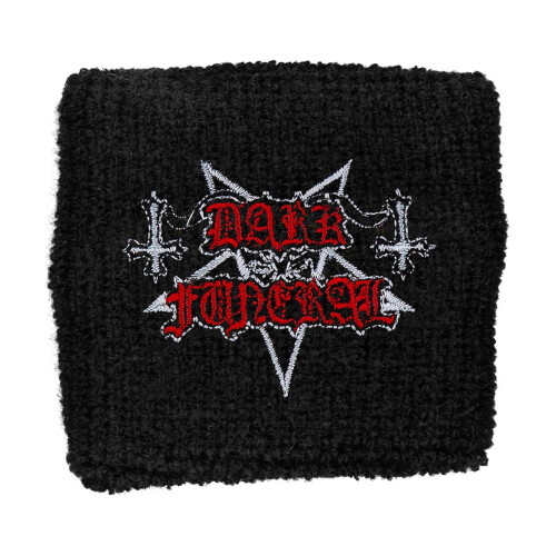 Dark Funeral Logo Fabric Wristband