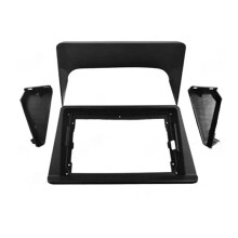 2 DIN 9 Inch Car Radio Fascia Frame Plate Adapter for Pajero Montero V31 Cheetah Kingbox Navigation Panel