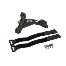 ZTTO Fahrrad-Flaschenhalter-Erweiterungshalterung Fahrrad-Flaschenhalter-Adapter Fahrradsattel Doppelflaschen-Gepäckträgerhalter