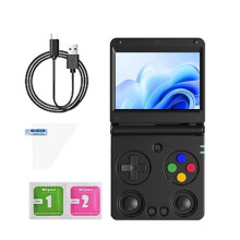 RG34XXSP Retro Game Console Linux 64Bit 3.4 Inch 64+256G 14000+Games Handheld Game Console Supports 30+ Game Emulators A