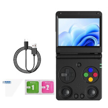 RG34XXSP Retro Game Console Linux 64Bit 3.4 Inch 64+128G 13000+Games Handheld Game Console Supports 30+ Game Emulators A