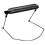 FW-5 24-Hole Harmonica Stand Metal Construction Adjustable Neck Holder Professional Harmonica Accessories Black 6