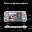 XF43 Retro Handheld Game Console 4.3in IPS Screen Open Source Linux Game Player RK3128 Chip Pocket Video Player Black 4