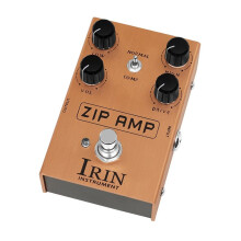 IRIN An-39 Effektpedal für E-Gitarre, Starke Kompression, Overdrive mit COMP-Umschalter, ZIP-AMP-Klangverbesserung, UK-Stecker