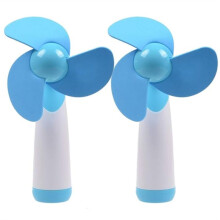 Handheld Fan Personal Fan Battery Soft Foam Blades Powered for Home and Travel