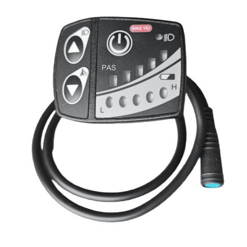 Ebike E12 UART Display 5 Pin Connector for Bafang Mid Mounted Motor G340 G320 BBS0102B BBSHD UART  Display Screen 1