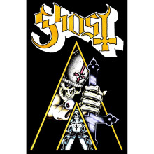 Ghost Clockwork Textile Poster