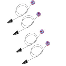 Reinigingsborstel voor Blaasinstrumenten, Koperen Buisboringborstel, Reinigingsborstel met Draad, Nylon Borstel, Reinigingsborstel voor Instrumenten
