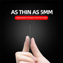 Ultra Thin Activated Digital Voice Recorder 8GB Noise Reduce USB Flash Drive Dictaphone Sound Record MP3 Player