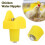 10pcs Plastic Chicken Water Nipples Automatic Drinker Yellow 5