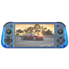 R50S Retro Handheld Game Console 15000 64GB Linux System 5.1inch IPS Screen Dual Player Online Gaming Console