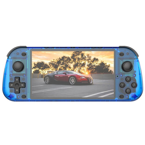 R50S Retro Handheld Game Console 15000 64GB Linux System 5.1inch IPS Screen Dual Player Online Gaming Console