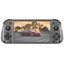 R50S Retro Handheld Game Console 15000 64GB Linux System 5.1inch IPS Screen Dual Player Online Gaming Console Black