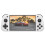 R50S Retro Handheld Game Console 15000 64GB Linux System 5.1inch IPS Screen Dual Player Online Gaming Console White 1