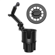Autobekerhouder met Telefoonhouder 360 Graden Rotatie Magnetische Mobiele Telefoonhouder Drankbekerhouderadapter Telefoonhouder