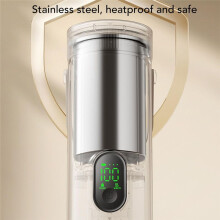 Reise-Wasserkocher, Tragbarer Kleiner Teekessel, Kaffee-Warmwasserkessel, 350 Ml, Schnell Kochendes Wasser, 27000 MAh, Wiederaufladbar