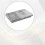 Translucent White Replacement Case for PS2 Slim Console Full Housing Case for PlayStation2 75001 77001 Model 6