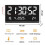 21inch LED Simple Digital Electronic Clock HD Wall Clock Large Digital Electronic Clock 6