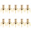 10 Pezzi SMB PCB Mount Connector SMB Maschio RF Coassiale Adapter 1