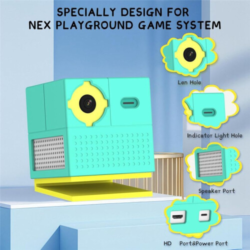 Silicone Protective Cover Case for Nex Playground Game System - Anti Slip, Shockproof Protective Case 2