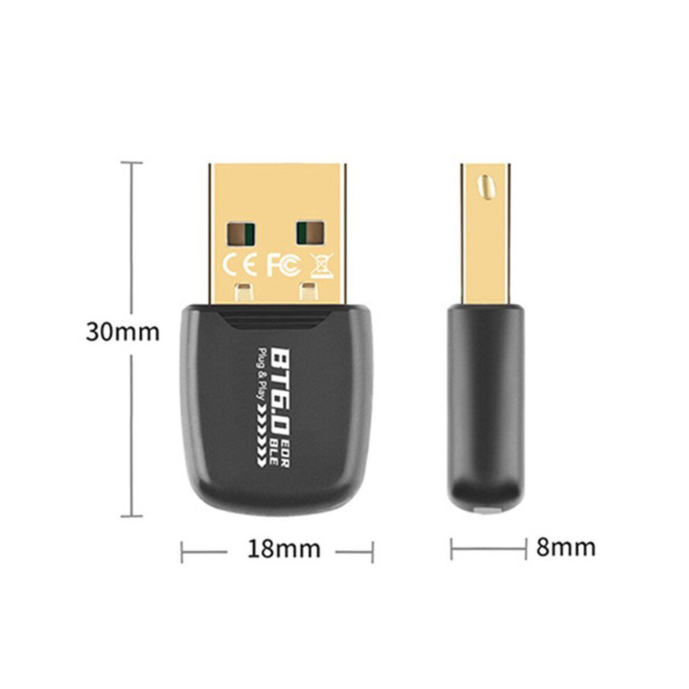 Usb 6.0 Adapter Audio Music Transmitter Receiver Dongle For Speaker Keyboard Mouse Printer Headphone 6031602065252