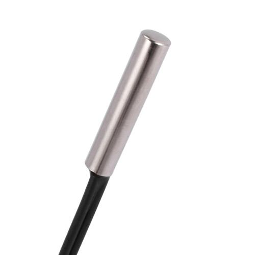 2 m NTC thermistor temperature sensor waterproof probe wire 10 K 1% 3950 black 1