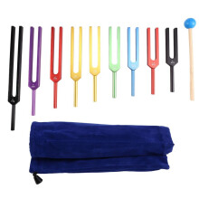 Set di Diapason per Chakra, 174 Hz/285 Hz/396 Hz/417 Hz/528 Hz/639 Hz/741 Hz/852 Hz/963 Hz, per La Guarigione Dei Chakra, Terapia del Suono