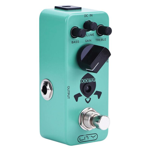 Btuty Guitar Pedal  Booster Effekter Pedal Elgitarr Effekt True Bypass  9V 6.35mm Input/Output Interface