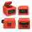 Warm Red NGC Replacement Shell Protective Case GC Game Box for Gamecube DOL001 and DOL-101 Game Console 4