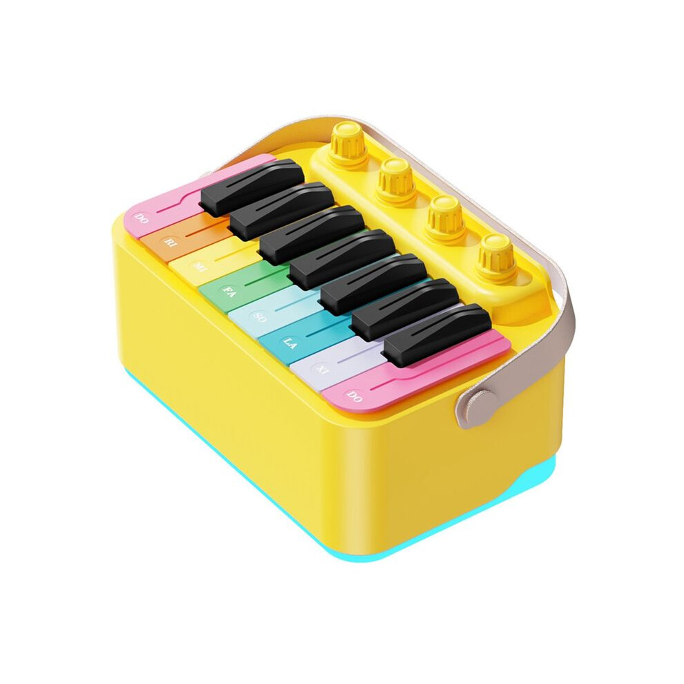 Piano Guitar Amplifier Electronic Drum Speaker Wireless Speakers With Led Rgb Gift Light/Yellow 4711420045248