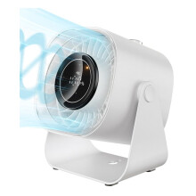 Desk Fan,Quiet Portable Fan,5000mAh Air Circulator Fan with 100 Speeds 220 Adjustable Tilt,Digital Display Table Fans