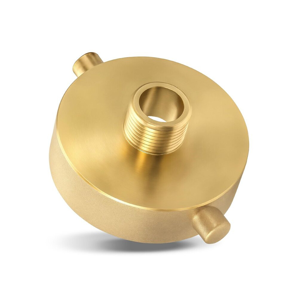 2-1/2In Nst(Nh)Female X3/4In Ght Male Fire Hydrant Adapter Firehose Adapter Brass Fireequipment With Pin Lug 2-1/2X3/4In 6032965869372