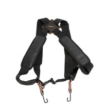 YUEDONG Padded Djembe Shoulder Strap Hand Drum Drum Strap Shoulder Harness Black for Adults