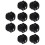 10 Pcs Arcade Buttons 30Mm Responsive Arcade Buttons for Gaming Enthusiasts Black 2