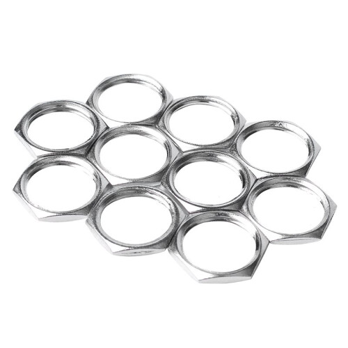 10 Pcs Panel Mount 17.9x13.8mm Power Jack  Socket 1