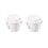 10 Pcs Arcade Buttons 30Mm Responsive Arcade Buttons for Gaming Enthusiasts White 5