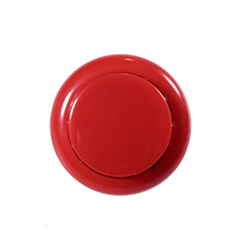 10 Pcs Arcade Buttons 24Mm Responsive Arcade Buttons for Gaming Enthusiasts Red 1