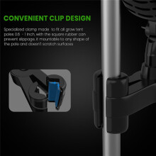 Grow Tent Clip Fan 6In with Long-Life EC Motor 2 Dynamic Wind Speed for Hydroponics Circulation Cooling EU Plug