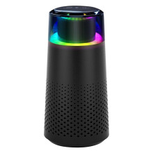 Air Purifier - Air Purifier Air Purifiers with HEPA Filter,Atmosphere Light Function ,for Car,Home,Office Black