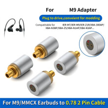 Earphone Adater 0.78 2 Pin Female to M7 Male Connecter for IER-M7/IER-M9/IER-Z1R/XBA-300AP/XBA-N3BP/XBA-Z5
