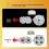 For  Membrane Button Tactile Upgrade Modify Kit Button Replacement Repairs for  Console Accessories 5