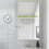 7cm Waterproof Kitchen Bathroom Shower Clock Suction Cup Sucker Wall Black 5