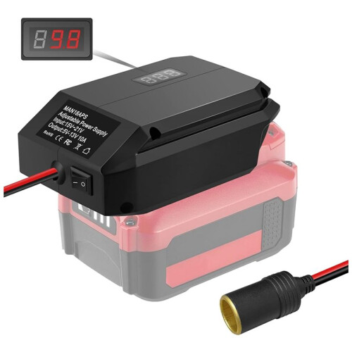 Step Down Converter for  Power Wheels Battery Adapter&Cigarette Adapte for DIY RC Toy Car Tool 2