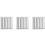 50pcs 9*9*5mm  Aluminium Heatsink For IC LED Chipset RAM 1