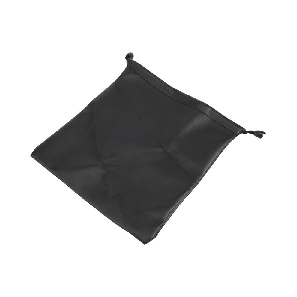 Pu Leather Soft Storage Bag Pouch Case For Around Earphone Ae Tp-1 Dj Headphone Black 6033286403665