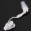 Water proof In-ear Headphone Earphone for MP3 MP4 Underwater White 9
