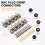 10 Sets 3-Piece BNC Male RG58 Plug Crimp Connectors 3