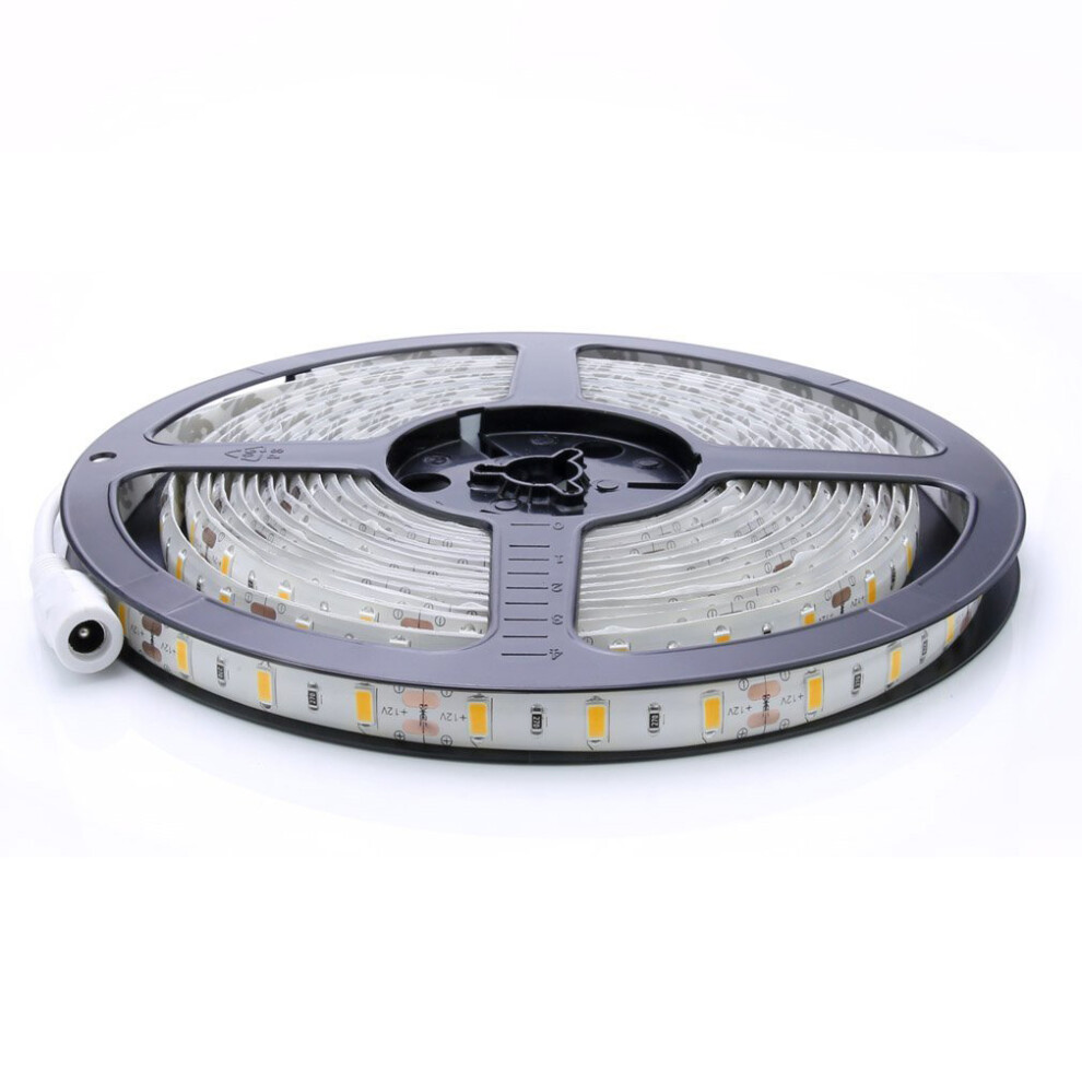Flexible 5M 12V 36W Smd 2835X300 Leds Ip20 Warm White(3000K) Led Strip Band Lights 6034228288296