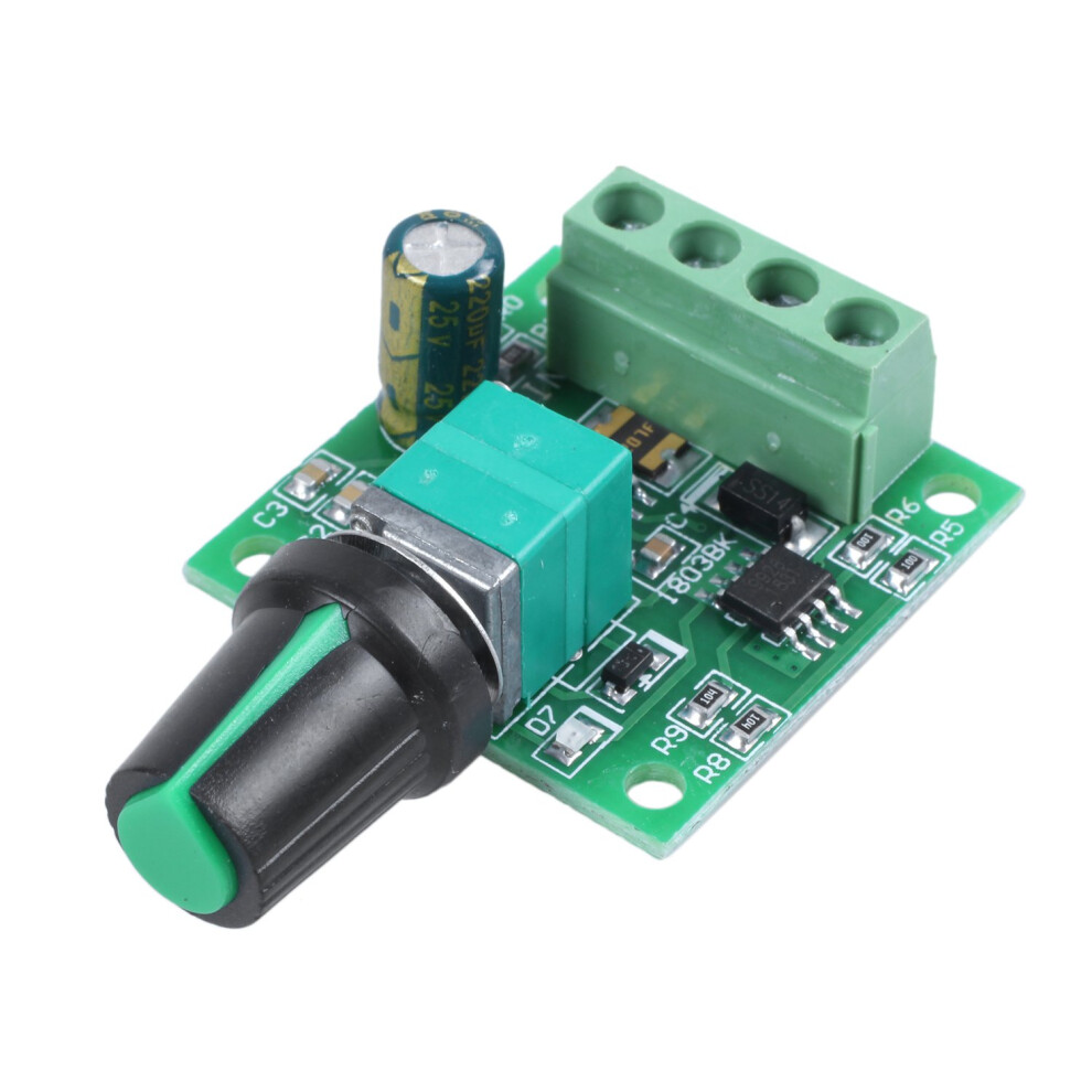 1.8V 3V 5V 6V 7.2V 12V 2A 30W Motor Speed Controller (Pwm) 1803Bk Adjustable Driver 6034191758796