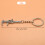 Useful  Vernier Caliper Tool Pendant Slider Slides Keyring Key Chain 10CM 6